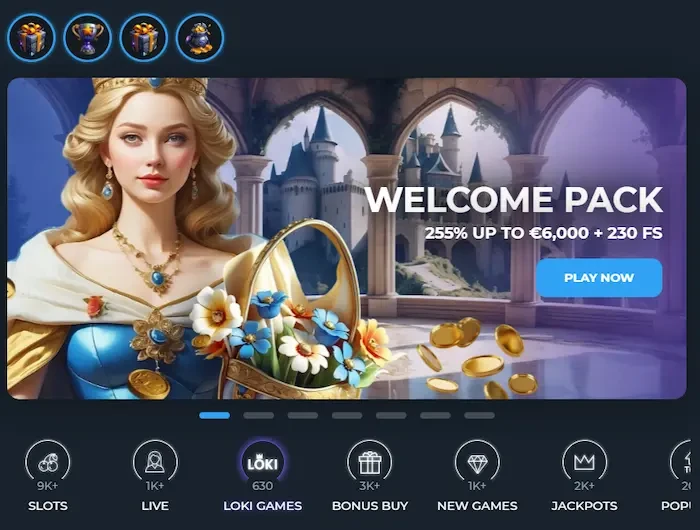 Loki Casino Home bonus